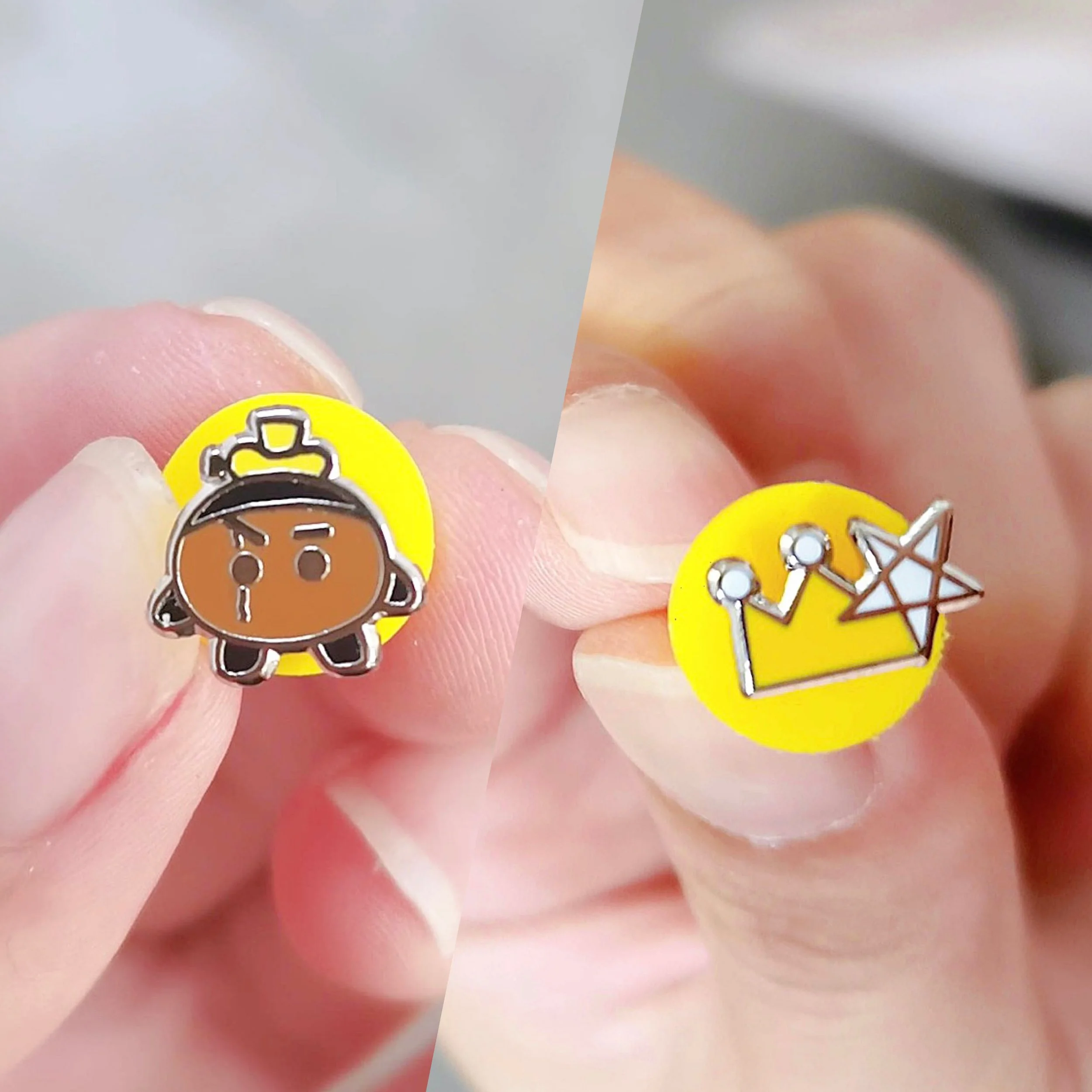 BTS Suga Agust D BTS Mini Board Filler Pin Concert Tour — Twinkie